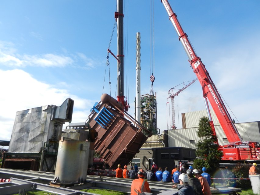 Steam boiler ESD SIC Delfzijl